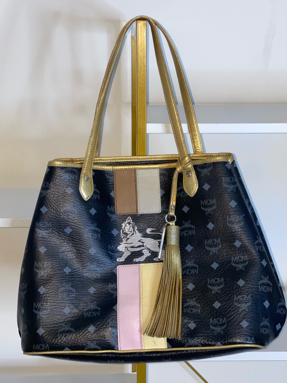 MCM Princess Lion Tote